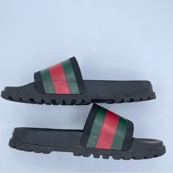 Gucci Unisex Signature Stripe Slide 6 - Picture 14 of 16